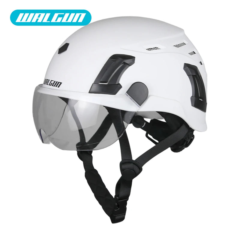 Casque de sécurité WALGUN K202 – Visière, lunettes & protège-oreilles (CE)
