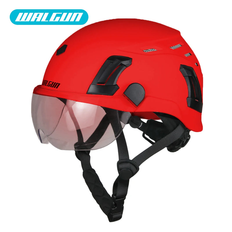 Casque de sécurité WALGUN K202 – Visière, lunettes & protège-oreilles (CE)