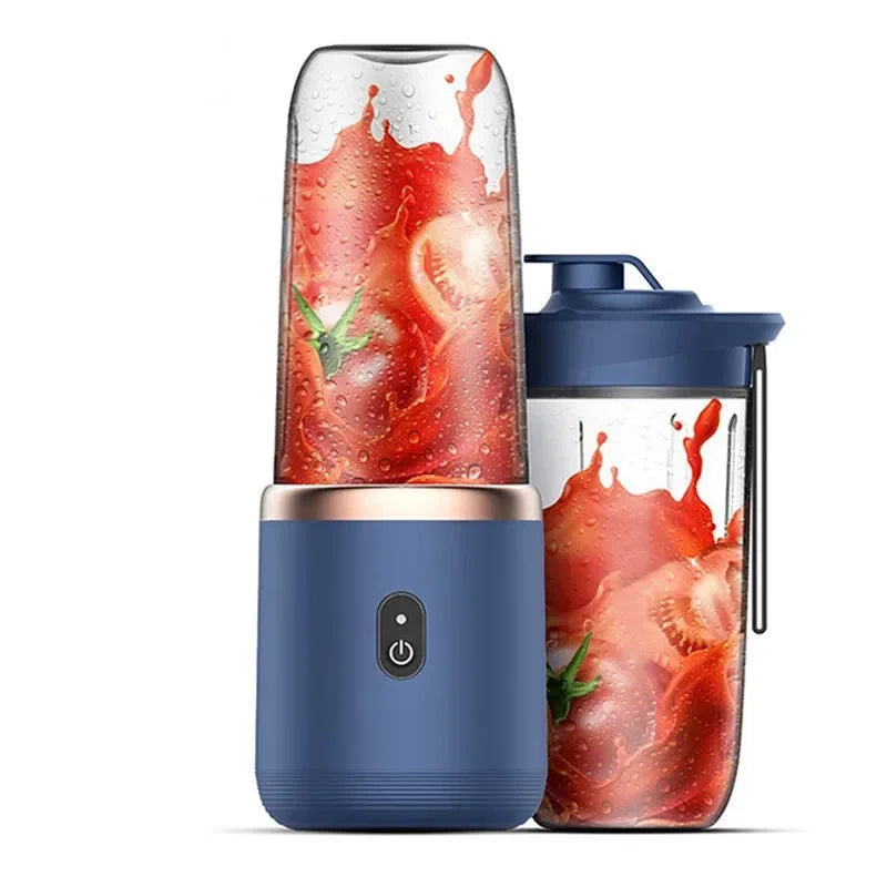 Blender portable USB 6 lames – mini mixeur smoothie rechargeable, bouteille