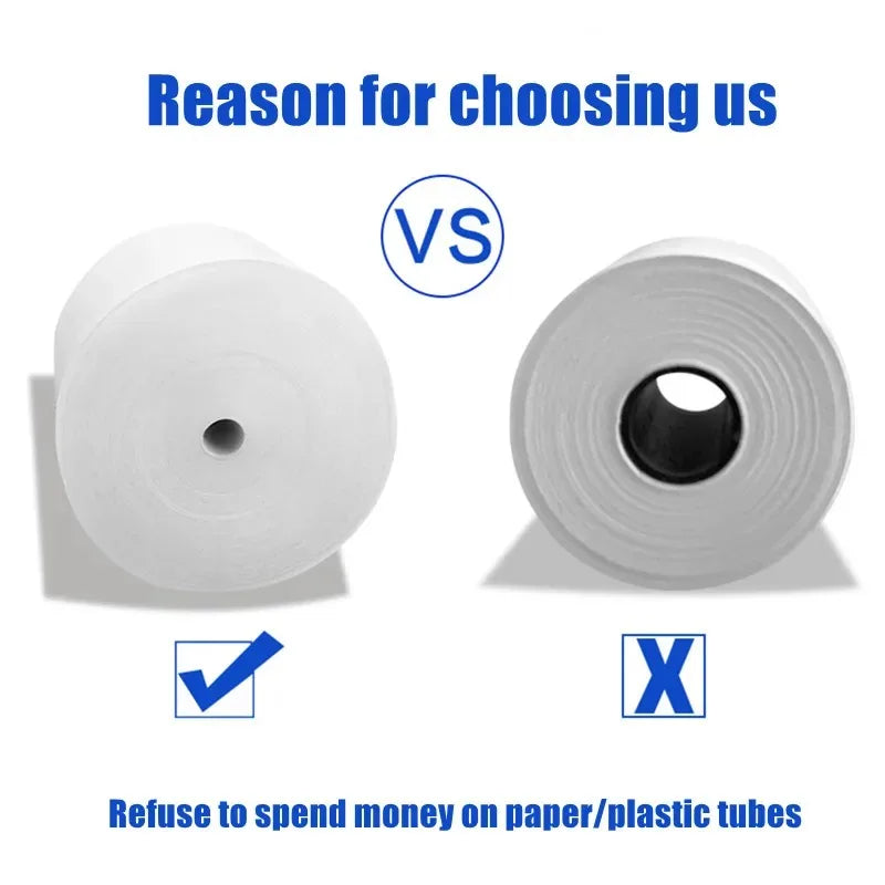 Papier thermique pour reçus 80 mm GOOJPRT – rouleaux blancs, compatible caisse POS