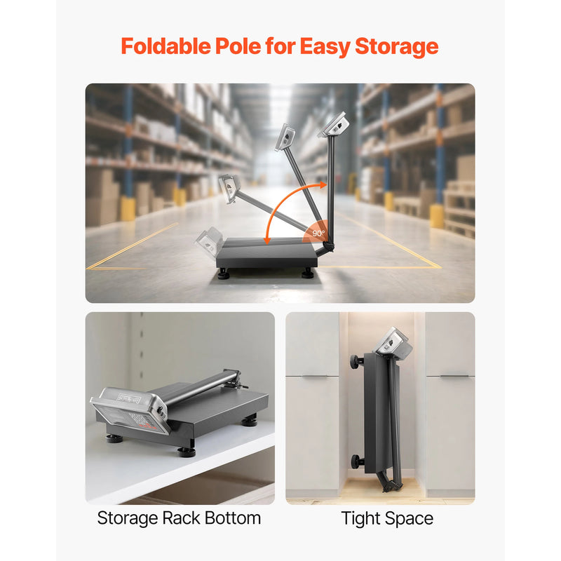 Balance plateforme numérique SucceBuy 300 kg – précision 50 g, tare, CA/CC