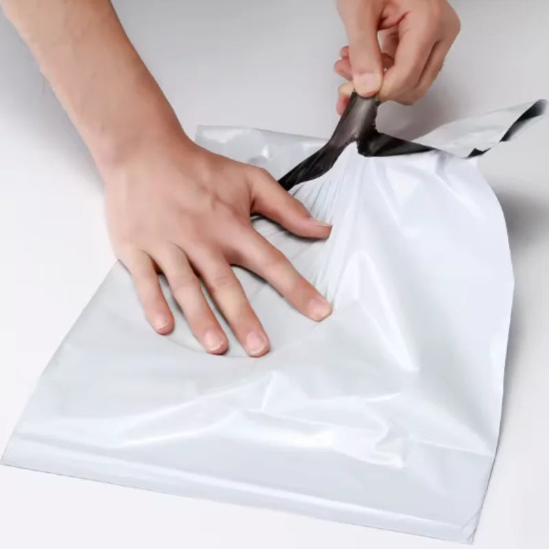 Sacs d'expédition poly auto-scellants – enveloppes plastique étanches, multi-usage