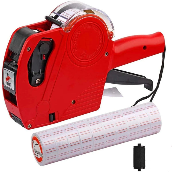 Étiqueteuse manuelle MX-5500 – 8 chiffres, multi-devises, encre incluse