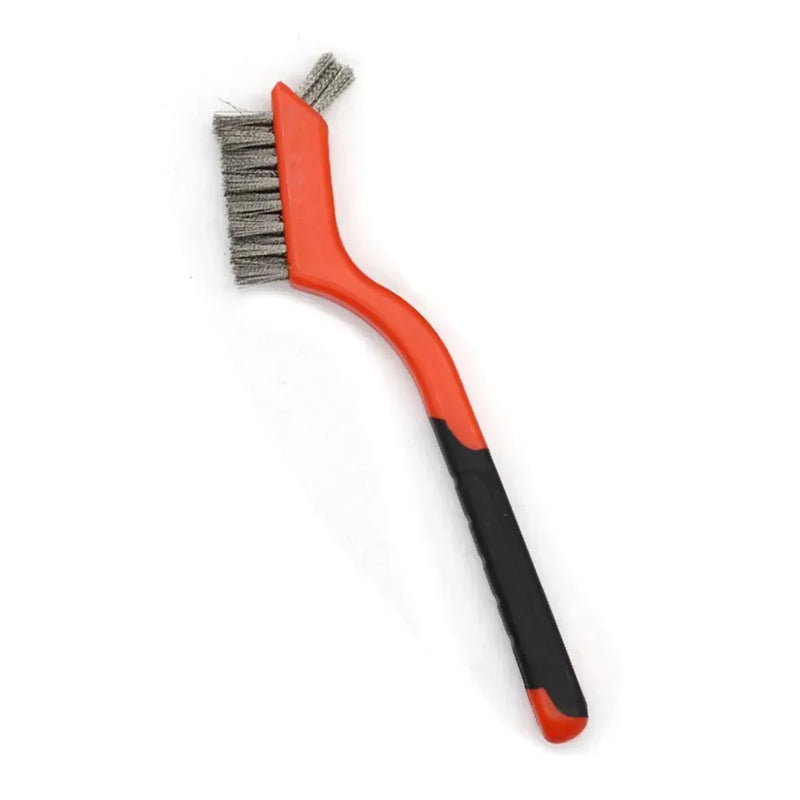Brosse métallique 7" AlexHoumie – nylon, laiton et acier, anti-rouille