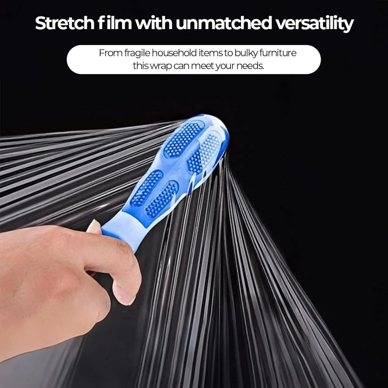 Film étirable industriel auto-adhésif – imperméable et anti-déchirure (38 ou 50 cm)