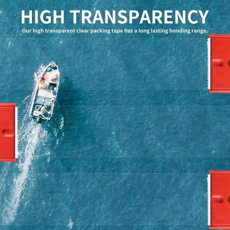 Ruban adhésif d'emballage transparent YITAPE – haute résistance, cartons et déménagement