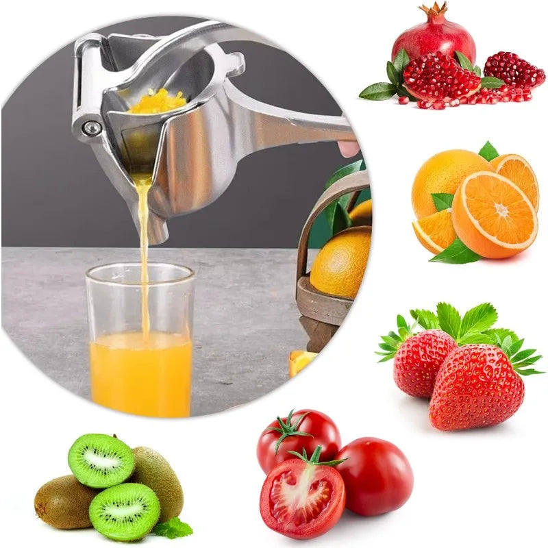 Presse-agrumes manuel en aluminium – presse citron robuste et démontable