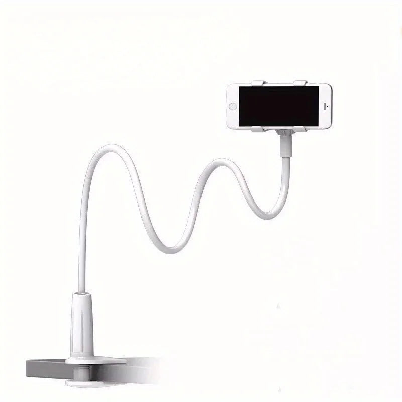 Support téléphone col de cygne – bras flexible long, pince de lit et bureau