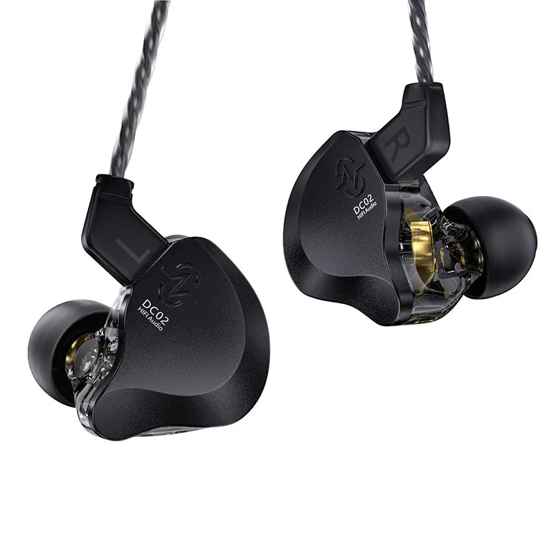Écouteurs CCZ SOLO DC02 – intra-auriculaires HiFi filaires, driver 10 mm