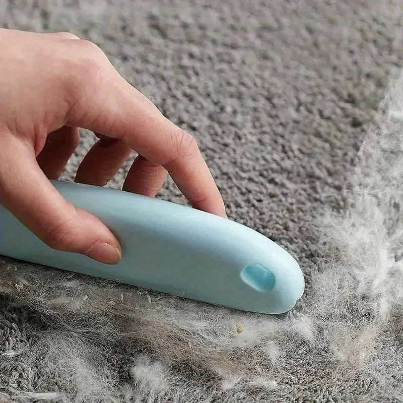 Brosse anti-poils d'animaux – ramasse poils chien chat, tissu, canapé, auto