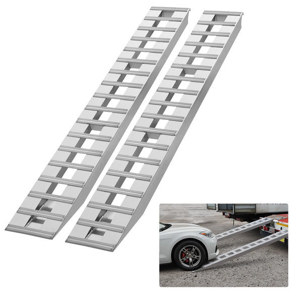Rampes de chargement aluminium SucceBuy – 880/6000/10000 lbs, antidérapantes, lot de 2