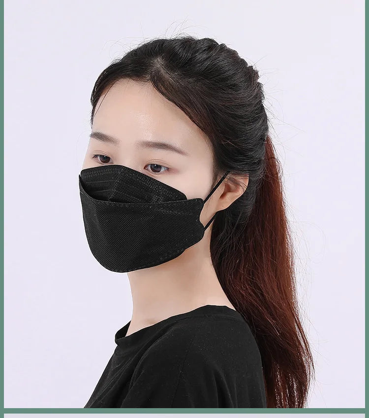 Masques FFP2 KN95 CE réutilisables – anti-poussière, lot de 10 à 100