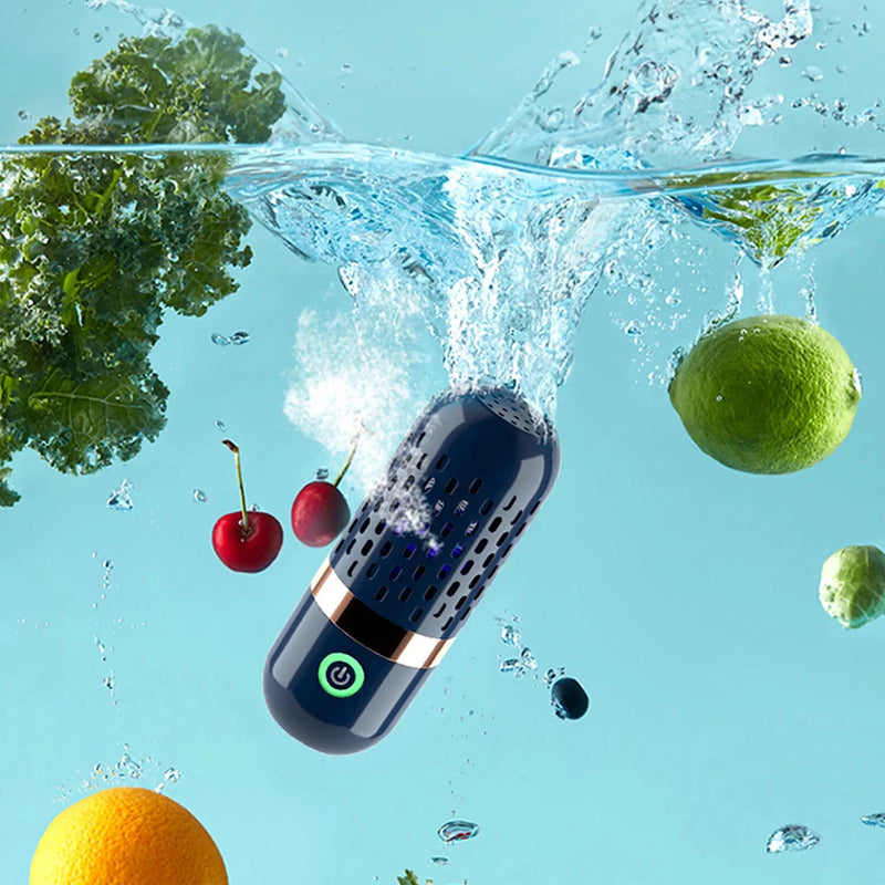 Nettoyeur de fruits et légumes portable – purificateur alimentaire sans fil