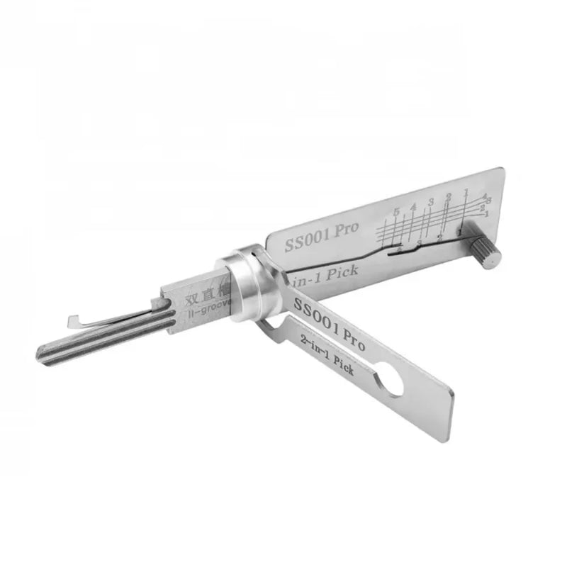 Outil serrurier LISHI 2 en 1 SS001 & SS002 PRO – crochetage et décodage