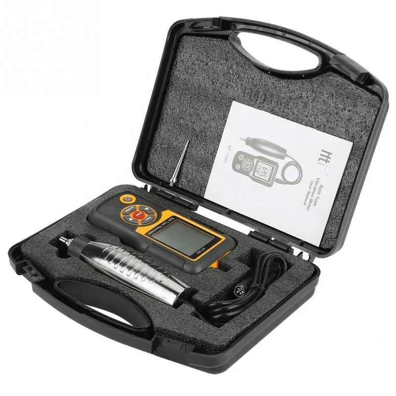 Vibromètre numérique HT-1201 – testeur de vibrations portable haute précision