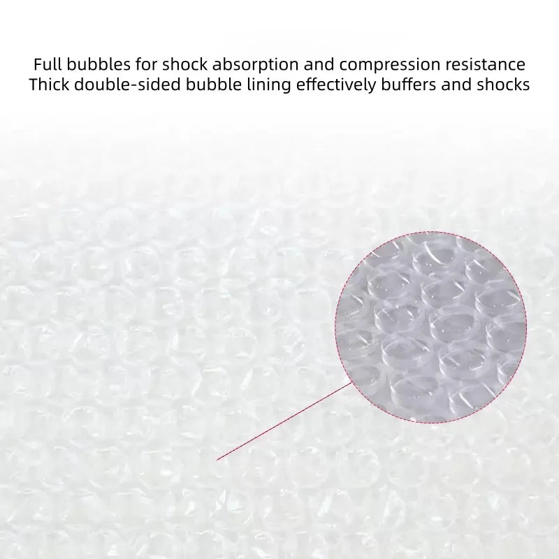 Enveloppes à bulles d'expédition blanches – auto-adhésives et étanches, lot de 50/100