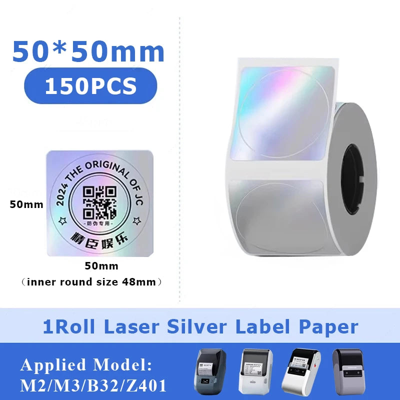 Étiquettes autocollantes NIIMBOT M2/M3/B32/Z401 – étanches, résistantes aux rayures