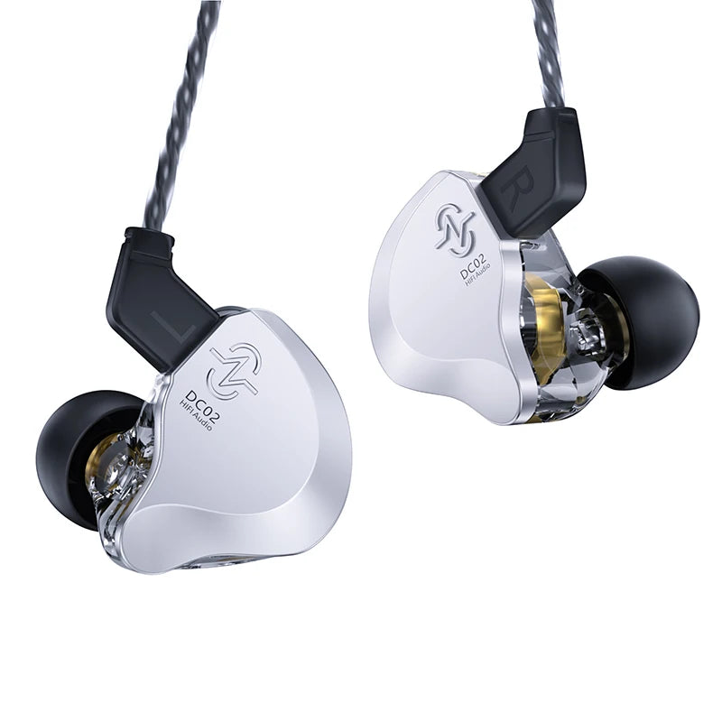 Écouteurs CCZ SOLO DC02 – intra-auriculaires HiFi filaires, driver 10 mm