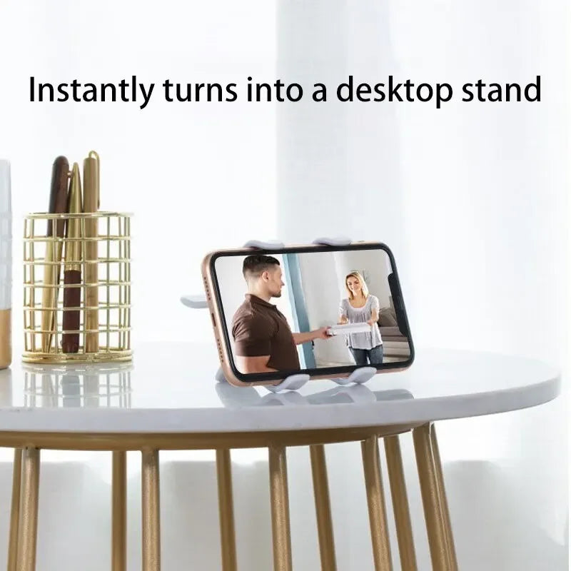 Support téléphone col de cygne – bras flexible long, pince de lit et bureau