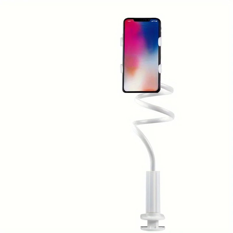 Support téléphone col de cygne – bras flexible long, pince de lit et bureau