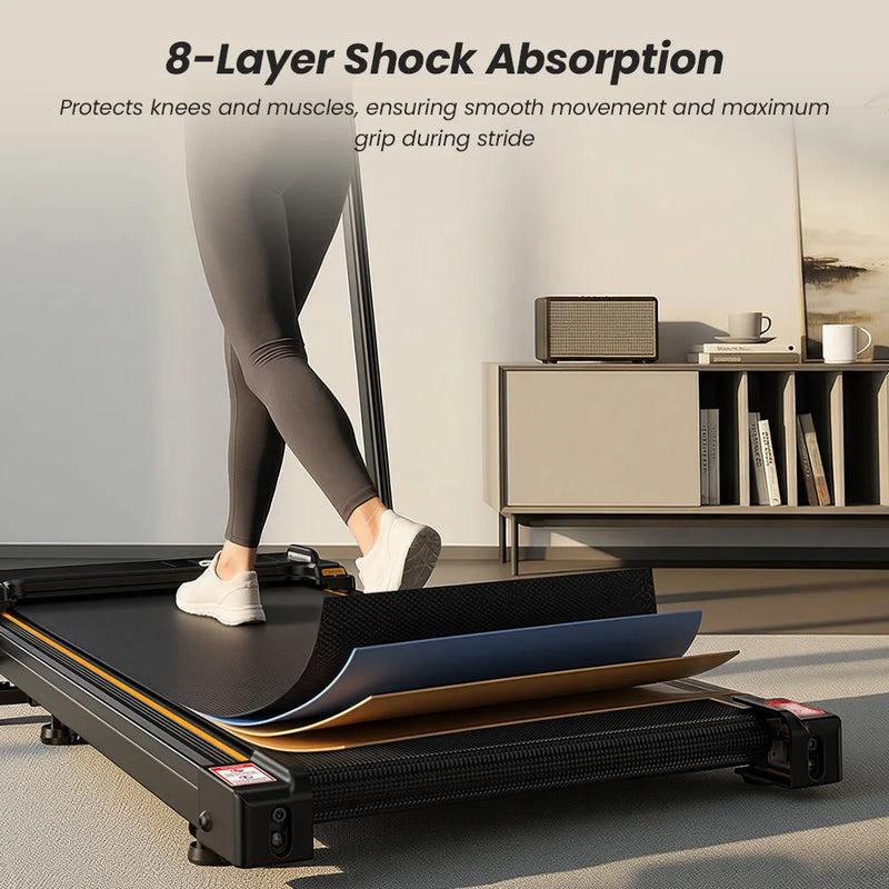 Tapis de marche pliable Formill FT41 – 2,5 CV, 1-10 km/h, accoudoirs