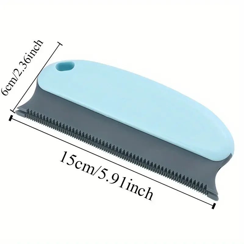 Brosse anti-poils d'animaux – ramasse poils chien chat, tissu, canapé, auto