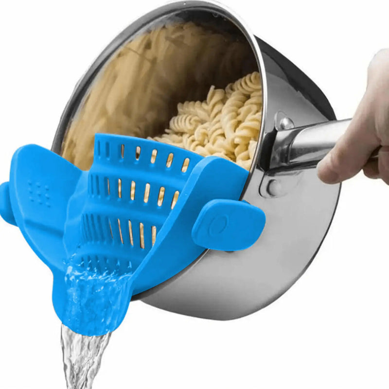 Passoire à clip réglable inox – casseroles, bols, égouttoir de cuisine