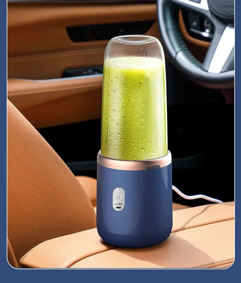 Blender portable USB 6 lames – mini mixeur smoothie rechargeable, bouteille