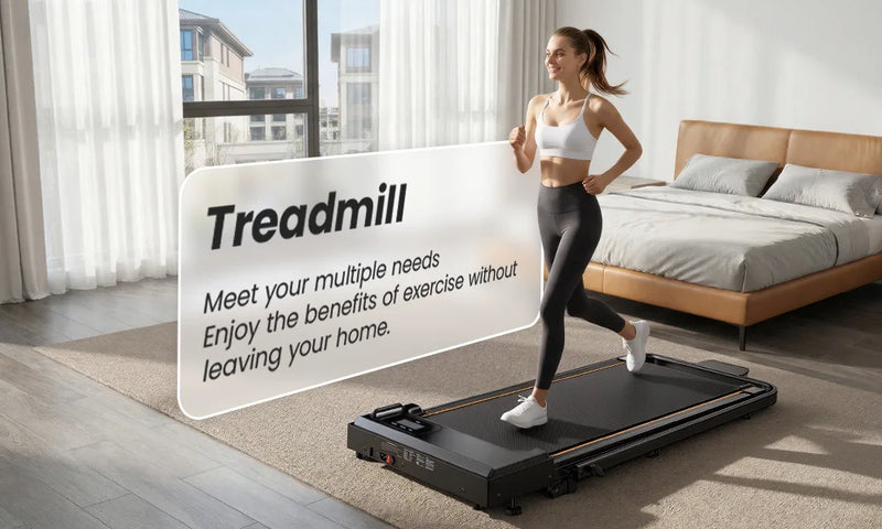 Tapis de marche pliable Formill FT41 – 2,5 CV, 1-10 km/h, accoudoirs
