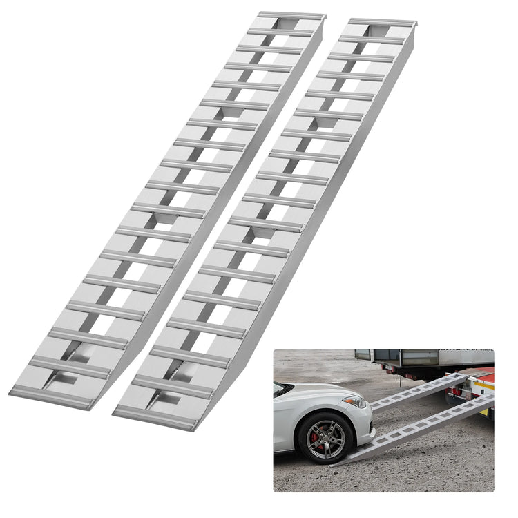 Rampes de chargement aluminium SucceBuy – 880/6000/10000 lbs, antidérapantes, lot de 2