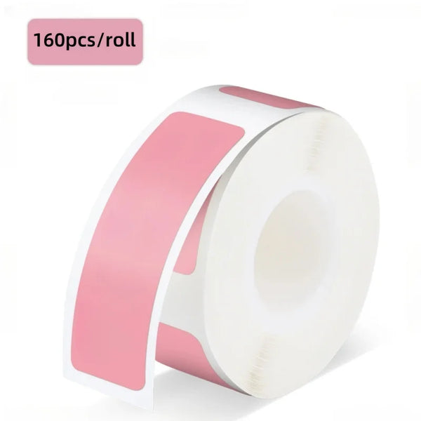 Rouleau d'étiquettes thermiques autocollantes 12x40 mm – 160 pièces, imperméables