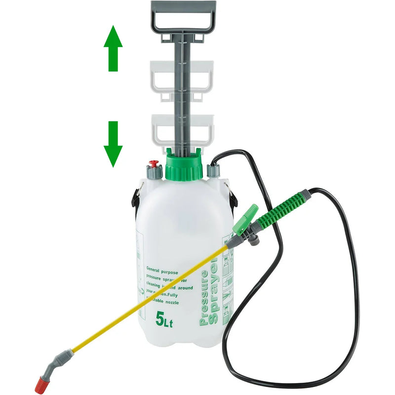 Pulvérisateur de jardin 5L LONENESSL – dorsal, sangle réglable, brume uniforme