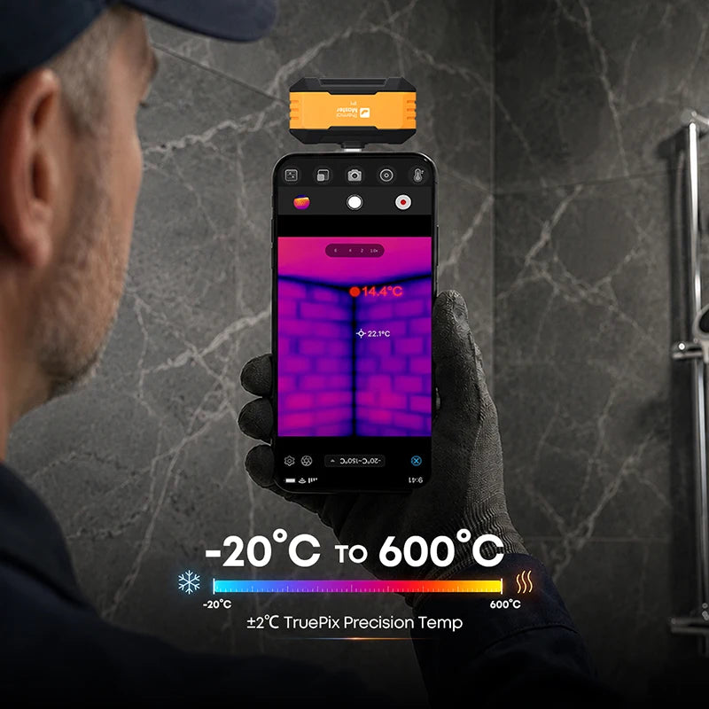 Caméra thermique Thermal Master P1 – iPhone & Android, 320x240, 600°C