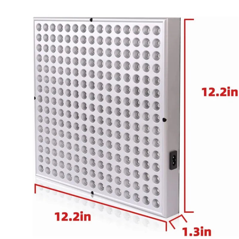 Panneau LED luminothérapie 225 diodes – lumière rouge 660nm & 850nm, visage