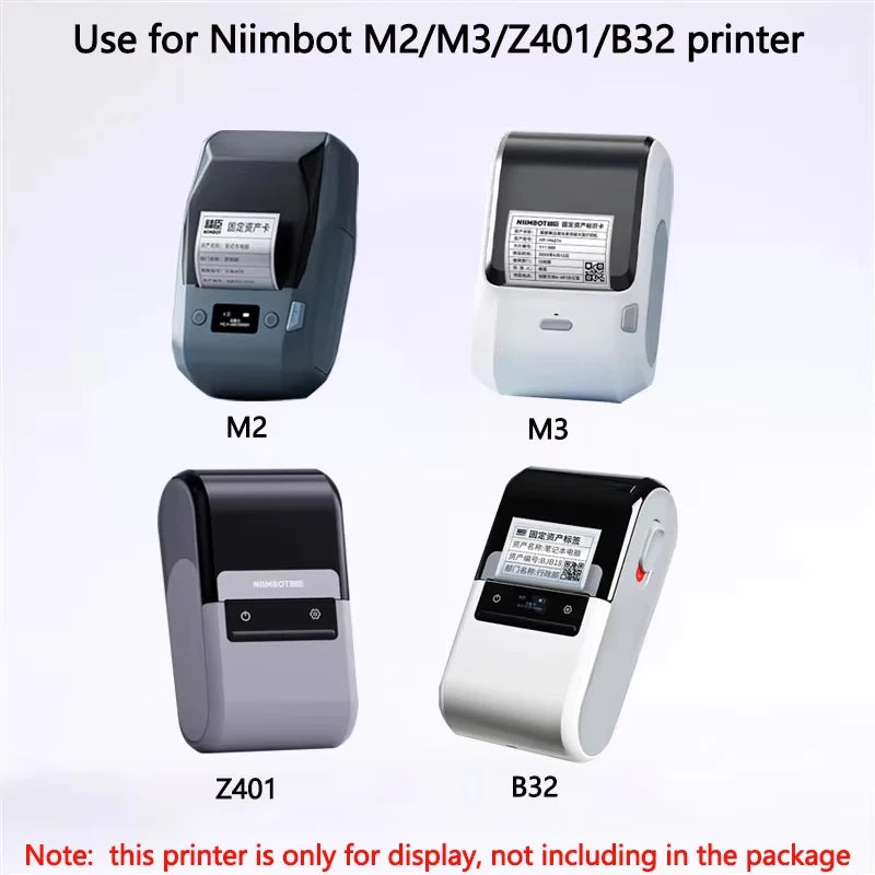 Étiquettes autocollantes NIIMBOT M2/M3/B32/Z401 – étanches, résistantes aux rayures