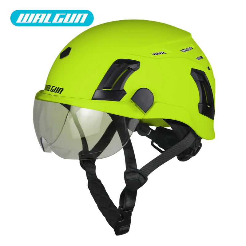 Casque de sécurité WALGUN K202 – Visière, lunettes & protège-oreilles (CE)