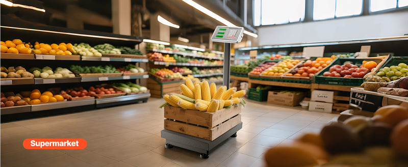 Balance plateforme numérique SucceBuy 300 kg – précision 50 g, tare, CA/CC
